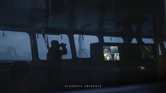 Early morning in the Drake Passage