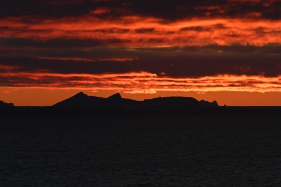 fire in the Anctarctica