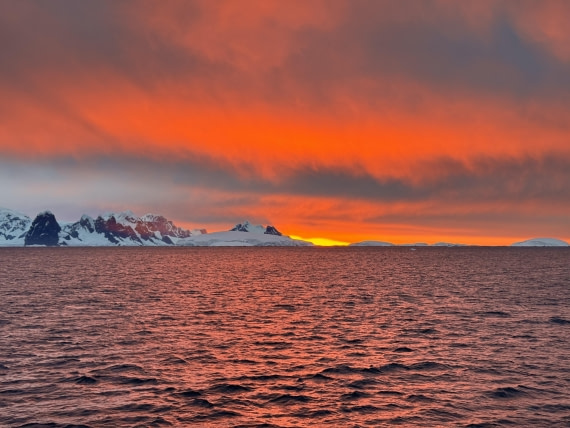 Sunset Entering the Drake Passage