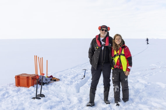 OTL30-25, Day 13, Captain and Sara © Sara Jenner - Oceanwide Expeditions.jpg