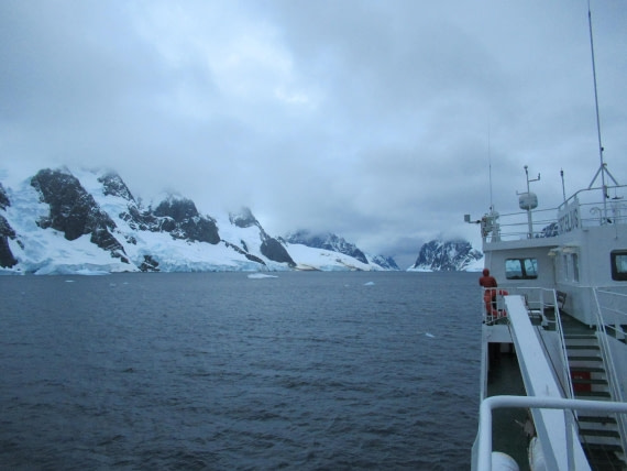 Ortelius transits Lemaire Channel 14 March 2025