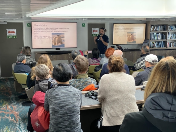 OTL06-25, Day 4, Koen PB lecture © Unknown photographer - Oceanwide Expeditions.JPG