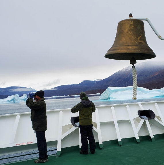 Icebergs & Ship's Bell
