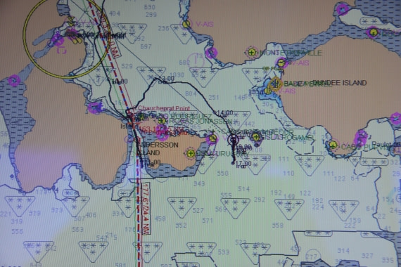 OTL22-25, Day 4, 14Nov2025-Gary Miller-Ship track.JPG © Gary Miller - Oceanwide Expeditions.JPG