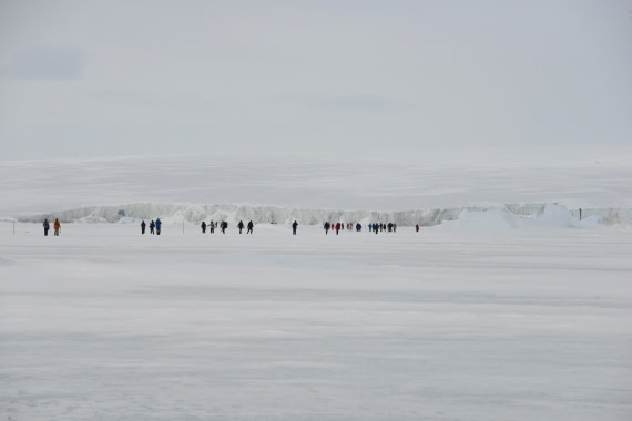 OTL24-25, Day 4, Gary 4Dec-Kinnes Cove- Group for ice walk.JPG © Gary Miller - Oceanwide Expeditions.JPG
