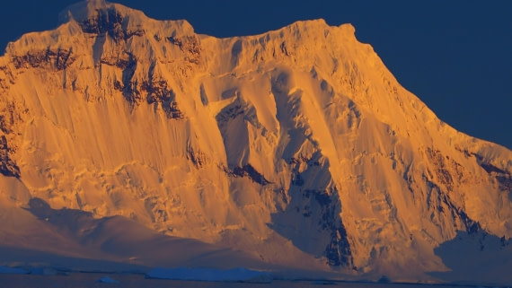 Sunrise in Antarctica