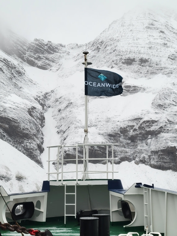 It's not just a flag, it is a SPIRIT! on Plancius @Hercules Bay