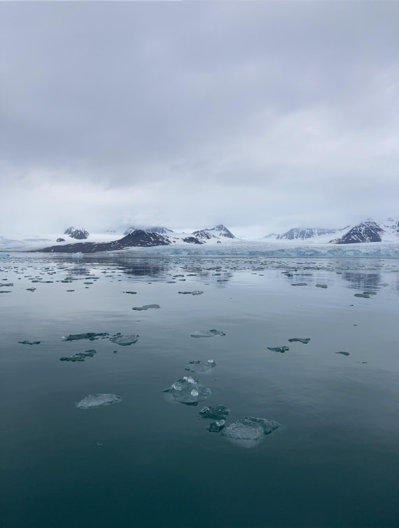 Blue ice