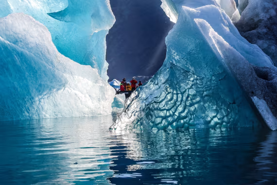 Among the Icebergs