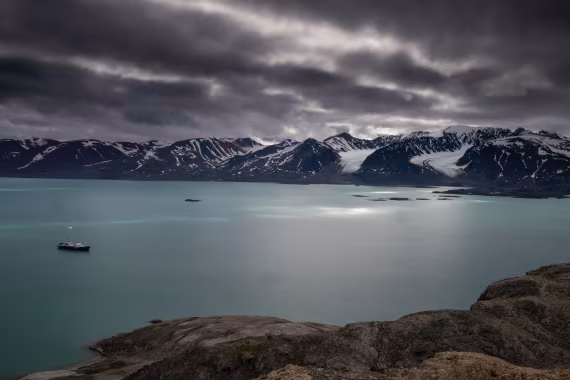 Im Woodfjord Svalbard