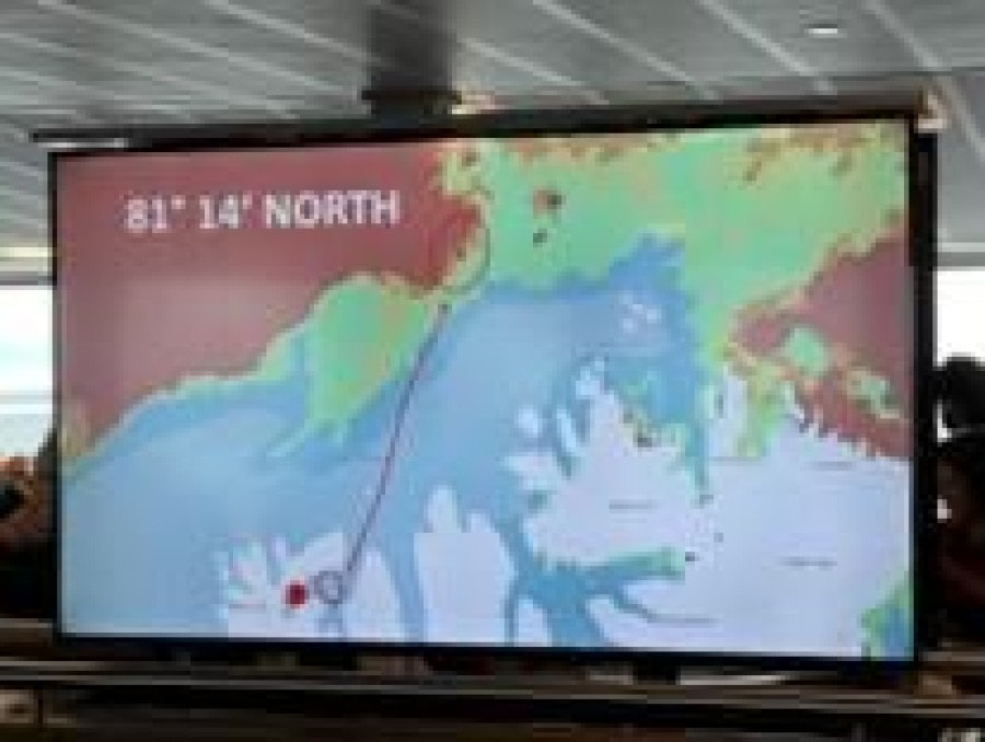 Cruisen op het pakijs