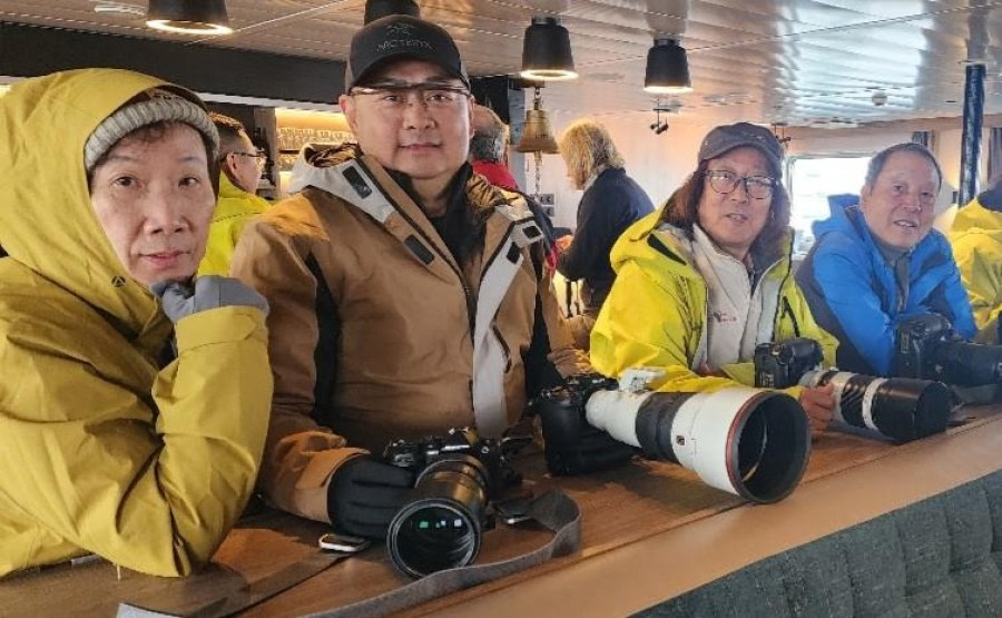 Zeedag over de Fram Straat