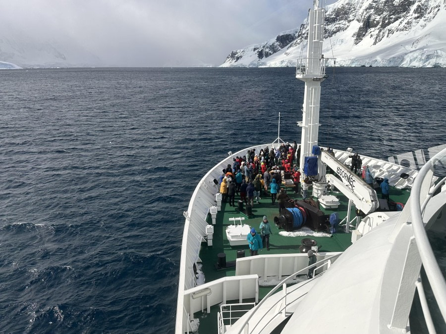 Pointe Jougla et canal de Neumayer