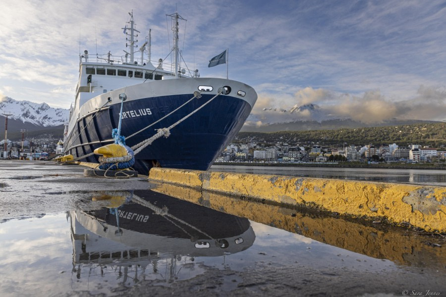 Ushuaia, jour d'embarquement.