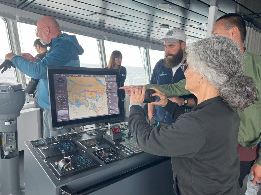 At sea towards Ushuaia