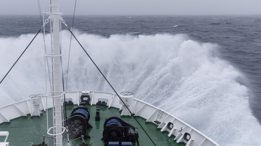 At sea, Drake Passage & Cape Horn