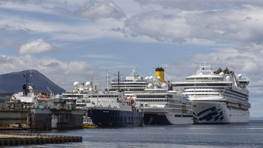 Ushuaia, Embarkation Day