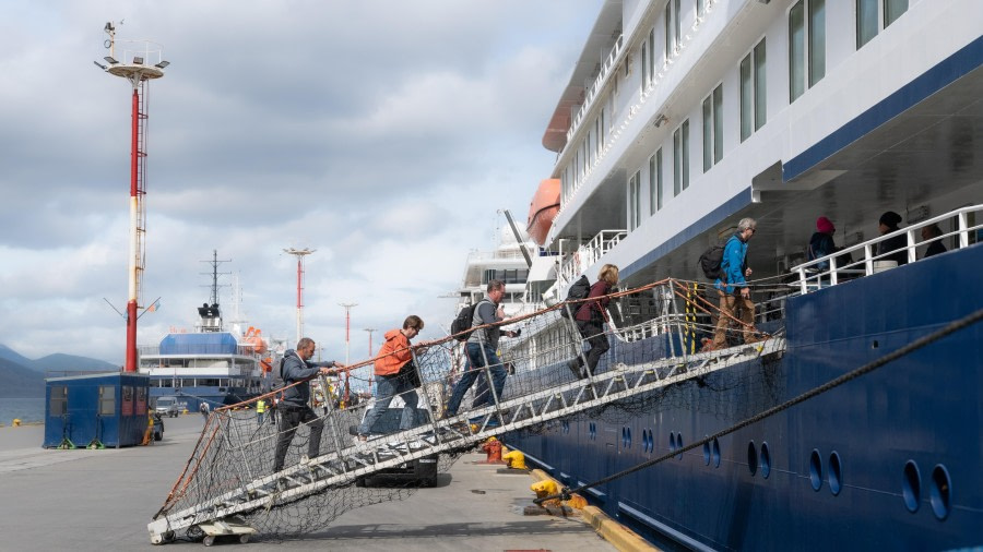 Ushuaia, Embarkation Day
