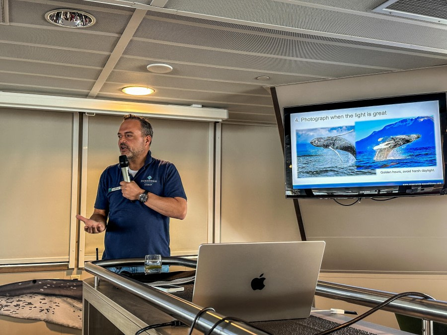 At sea towards Antarctica