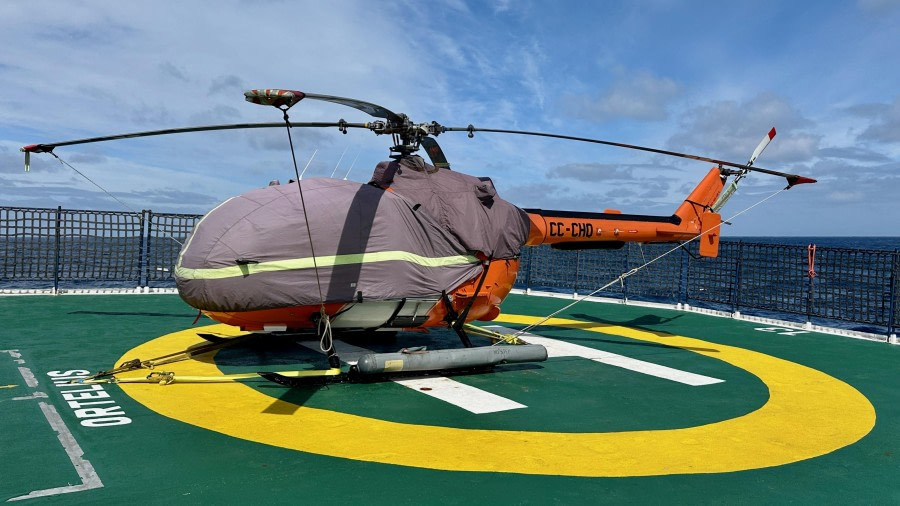 At sea, Southern Ocean