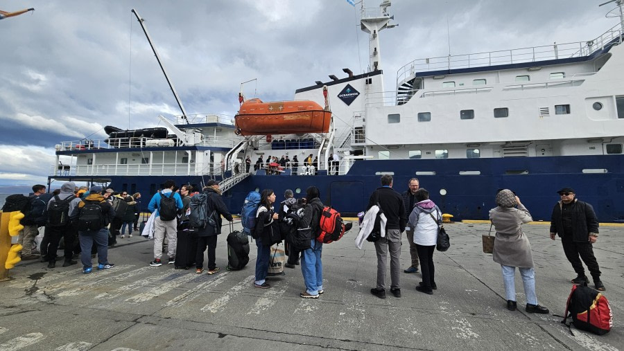 Ushuaia, Embarkation Day