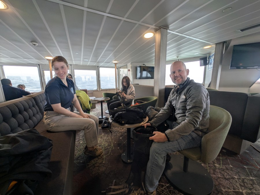 At sea towards Antarctica