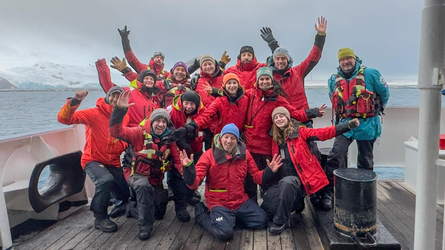 Ushuaia, Disembarkation