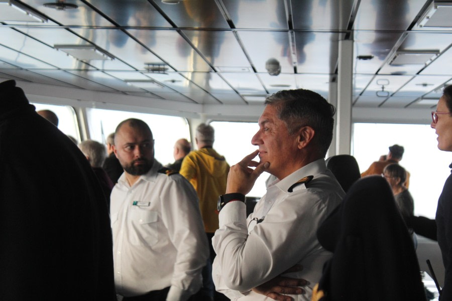 At sea towards South Georgia