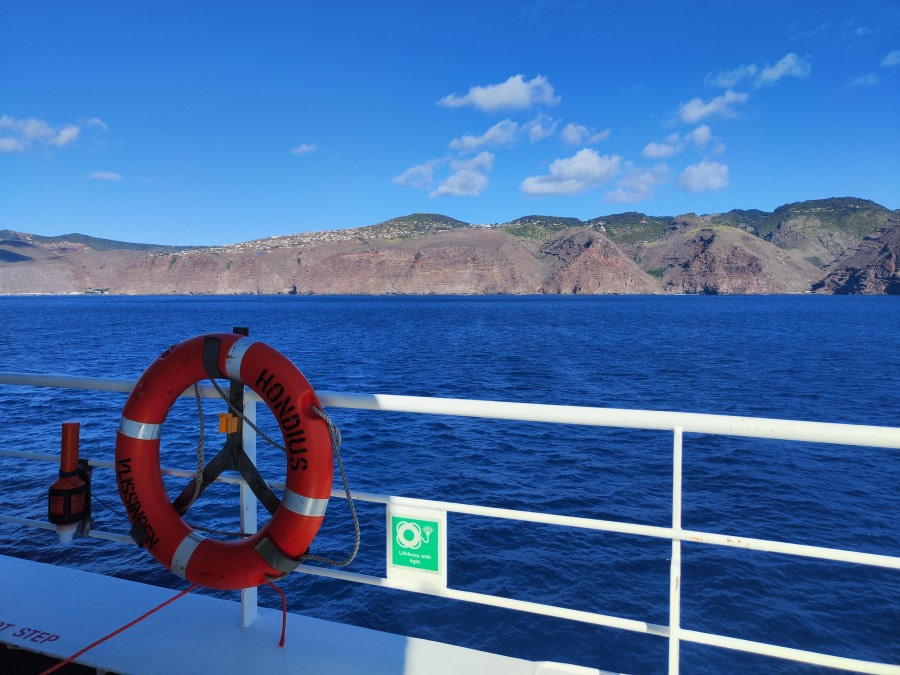 Arrival at St Helena