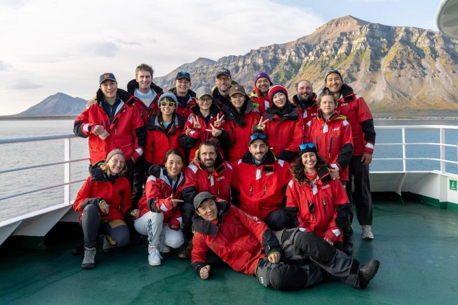 Disembarkation, Longyearbyen