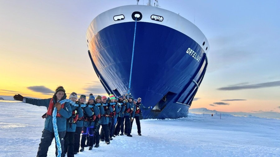 Disembarkation Ushuaia