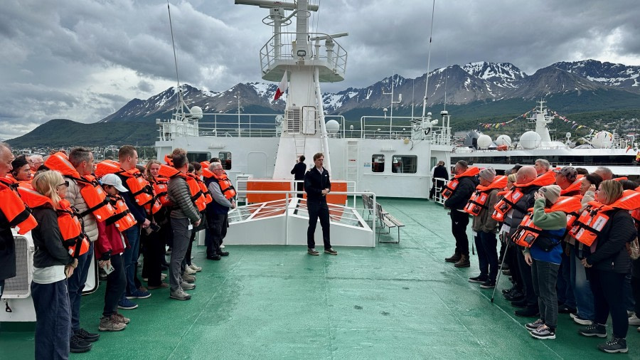 Embarkation Day, Ushuaia