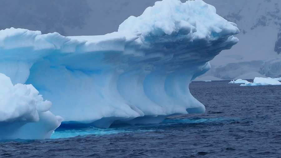 Blue iceberg