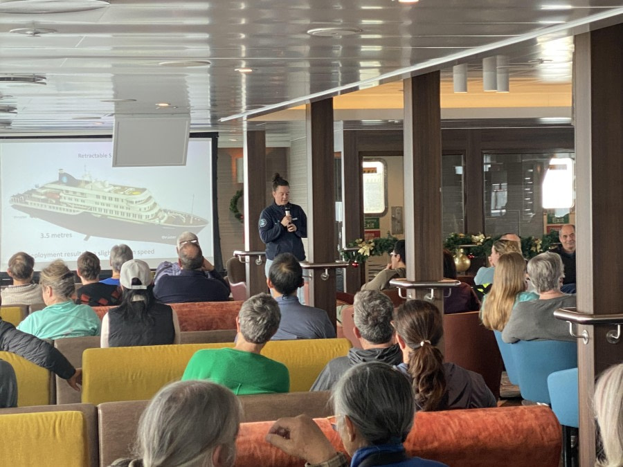 At sea towards South Georgia