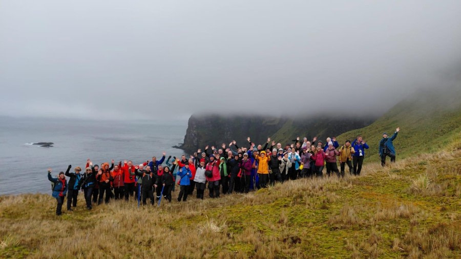 At sea towards Antarctica