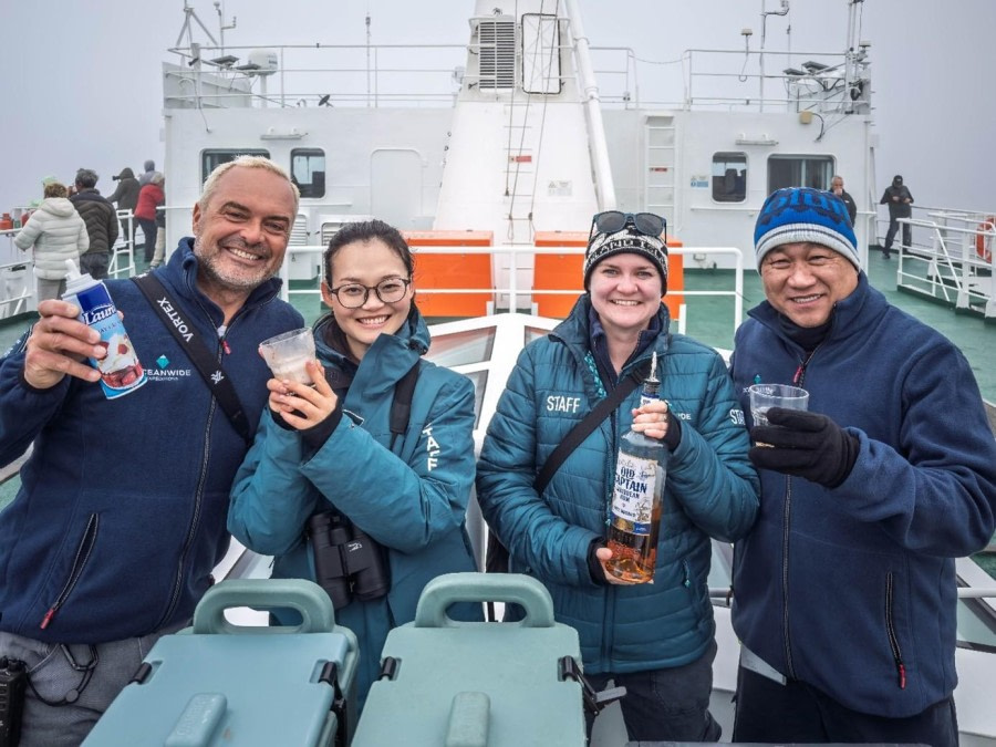 At Sea, sailing towards South Georgia