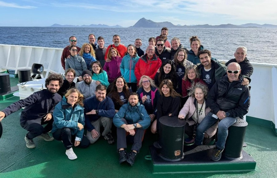 Drake Passage towards Ushuaia