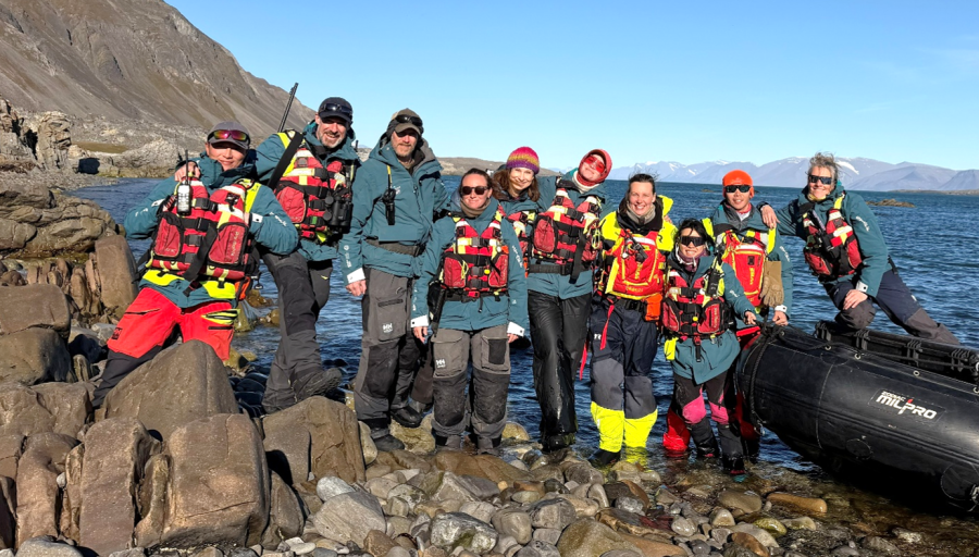 Longyearbyen, Kullkaia. Disembarkation Day