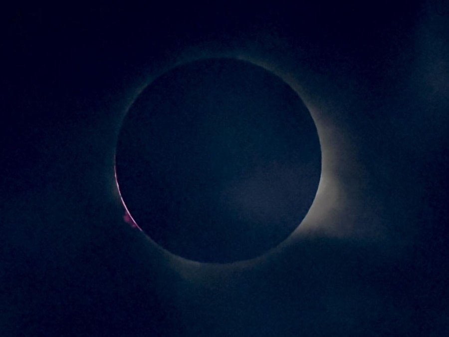 Sorte Island and Harefjord (Solar Eclipse)