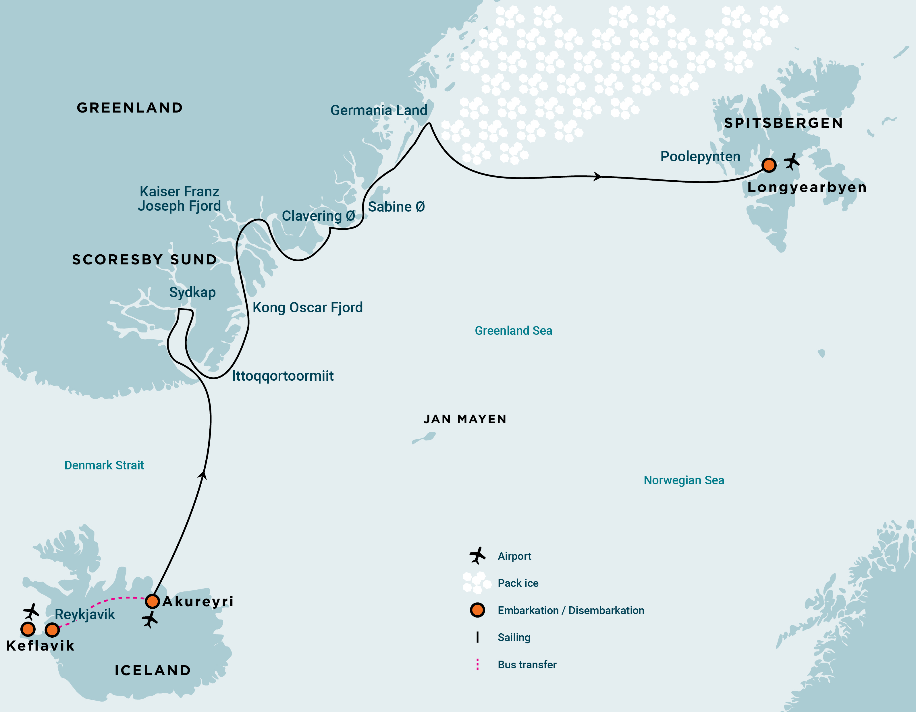 Northeast Greenland Extreme Northeast Greenland Extreme