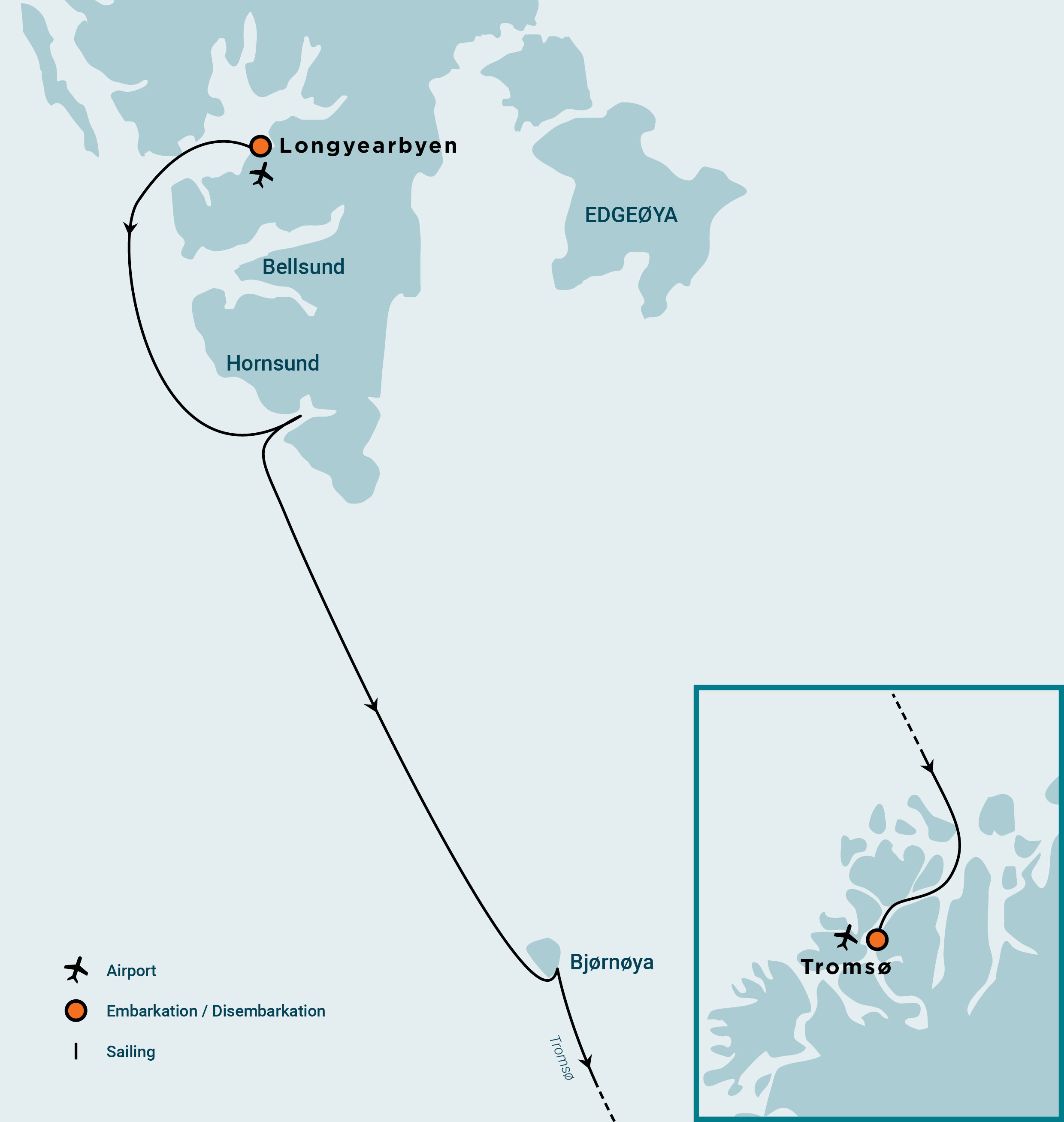 South Spitsbergen - Bear Island - Norway