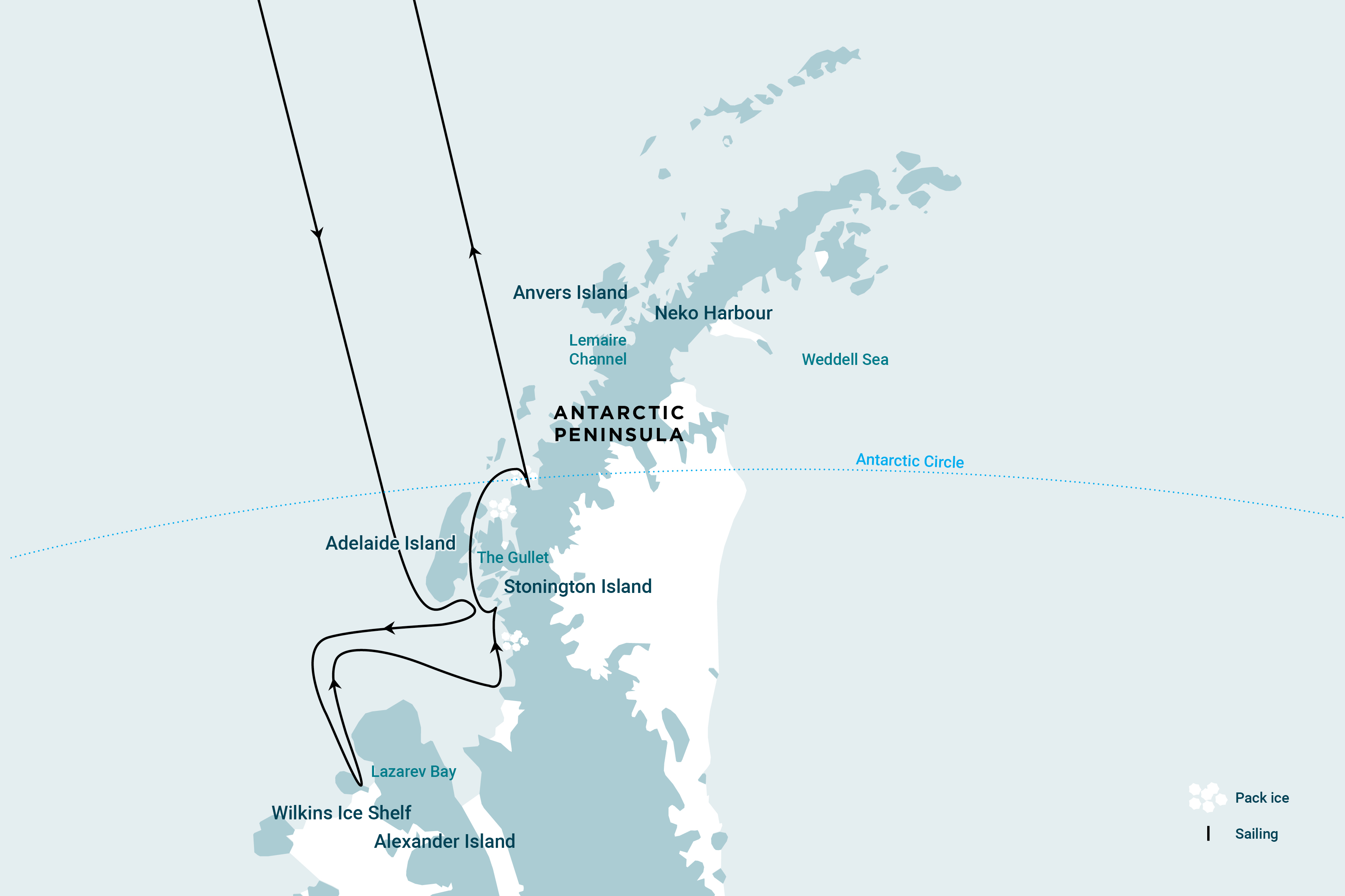 Antarctica – Uncharted islands of the Deep South Antarctica – Uncharted islands of the Deep South