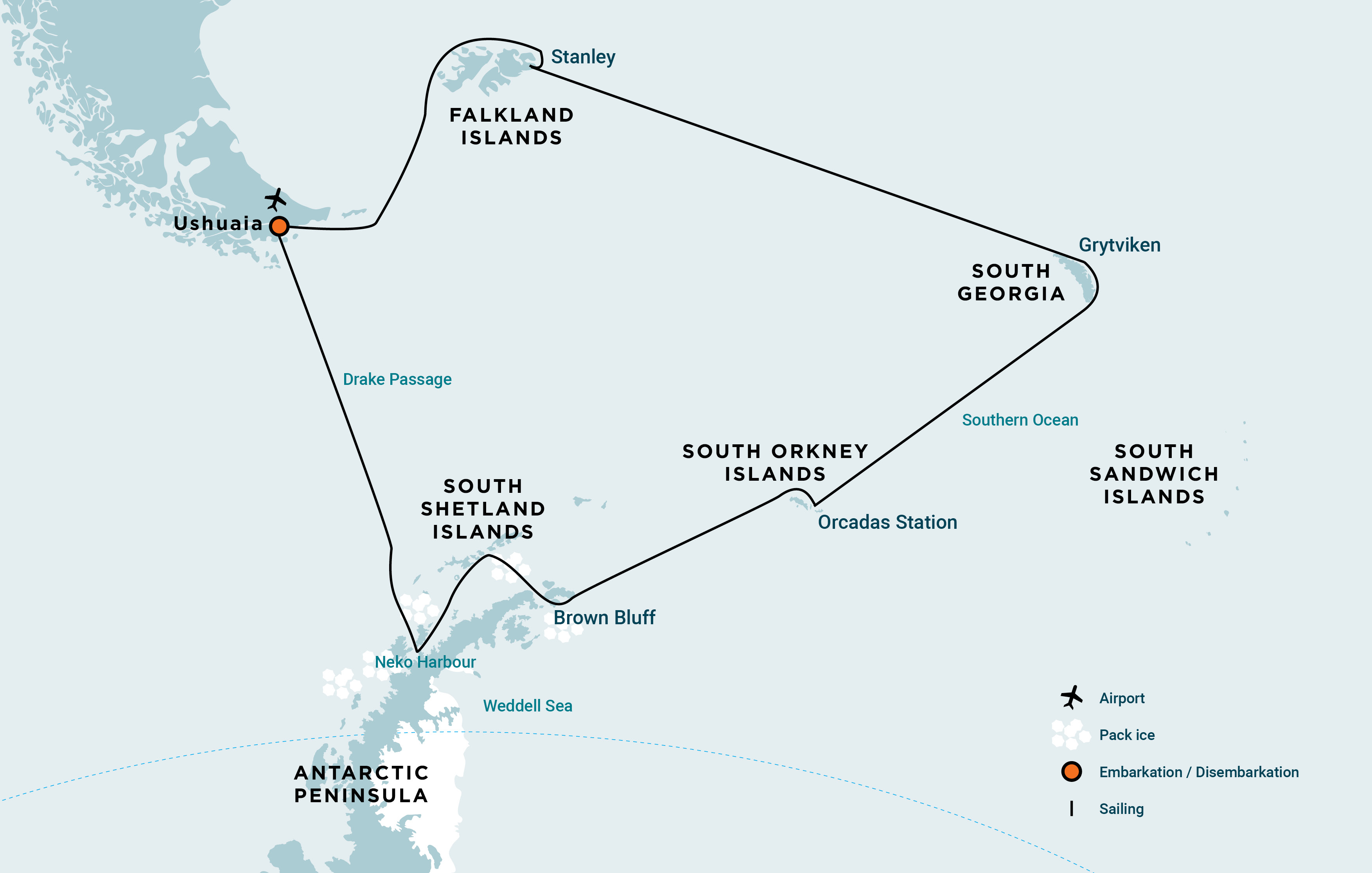 Falkland Islands, South Georgia & Antarctica - Birding Special Falkland Islands, South Georgia & Antarctica - Birding Special